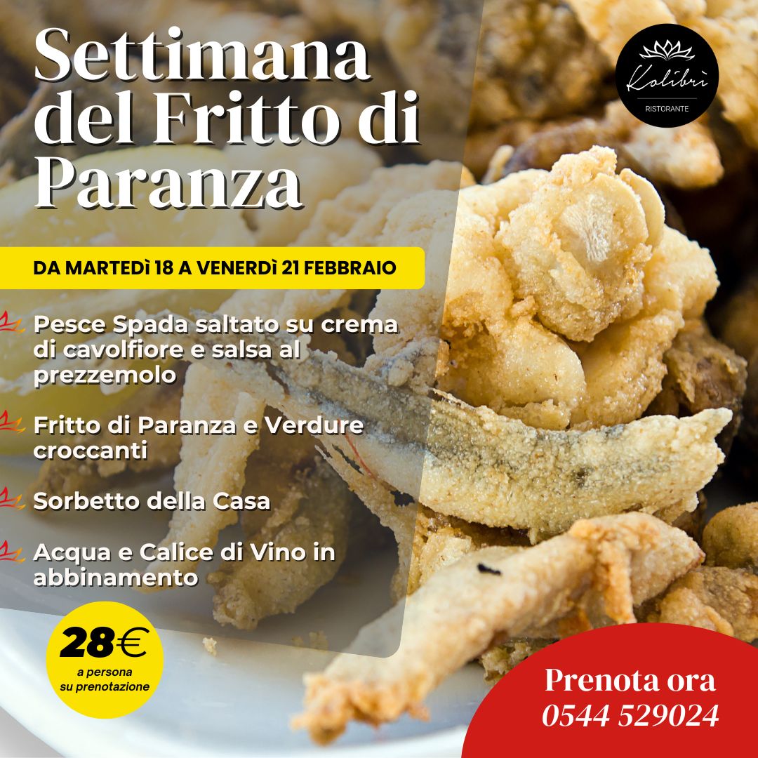 Settimana del Fritto di Paranza