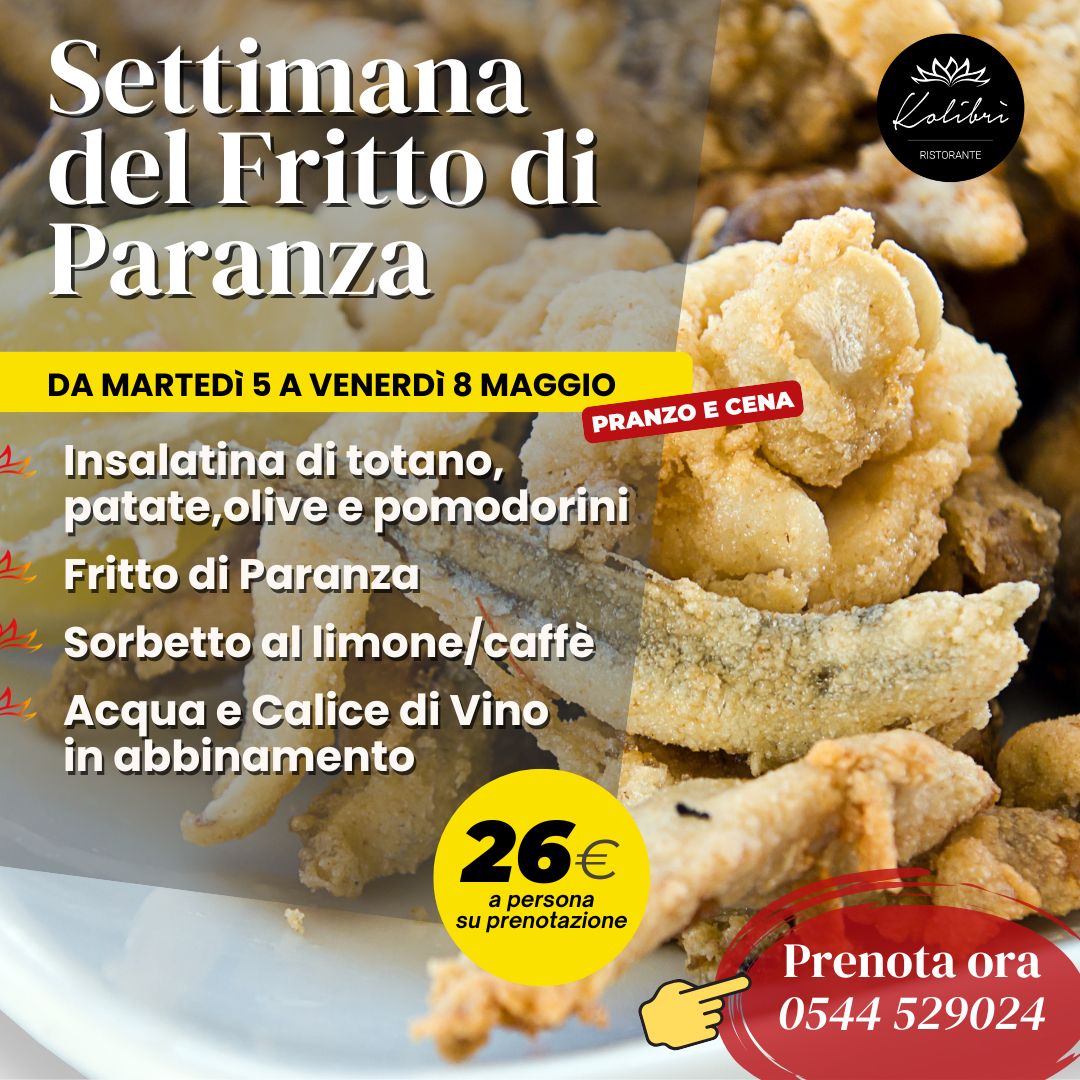Settimana del Fritto di Paranza
