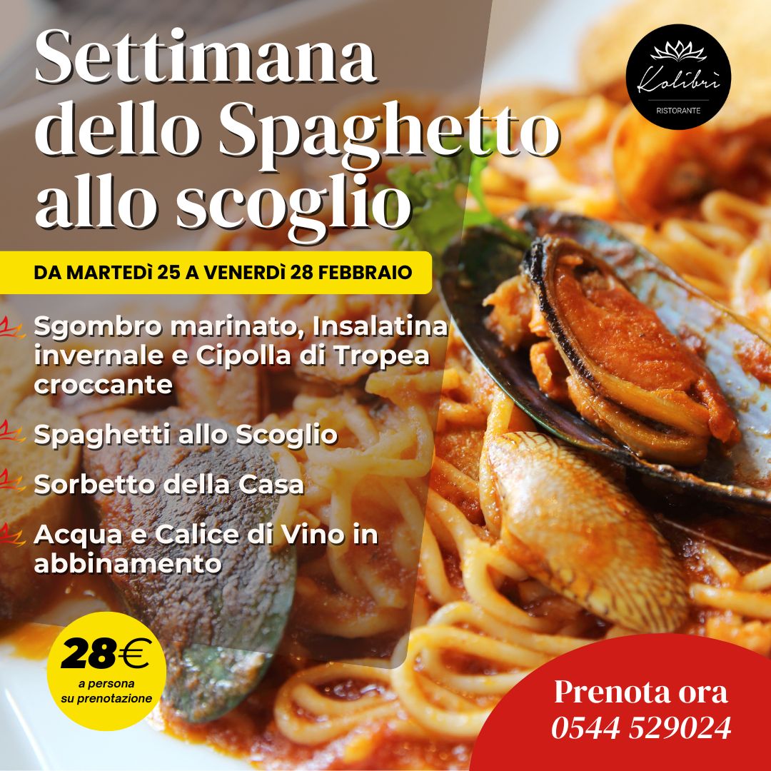 Spaghetto allo scoglio - Kolibrì