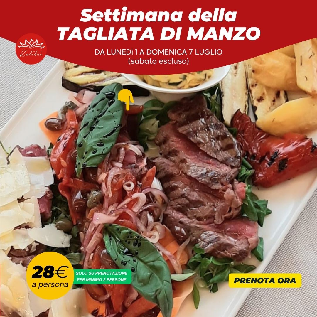 Settimana della Tagliata di Manzo